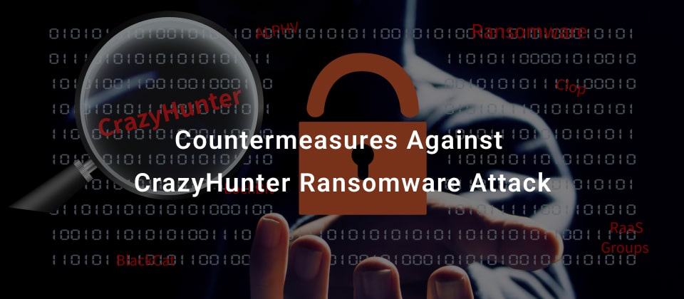Countermeasures Against CrazyHunter Ransomware Attack